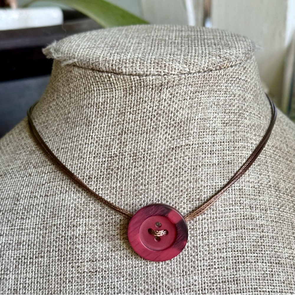Boho Button Choker